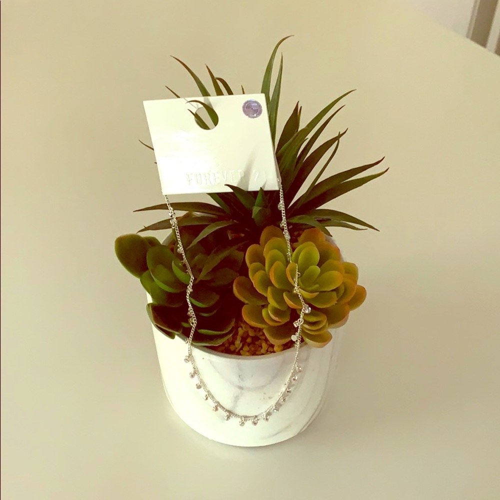 New Forever 21 Crystal Choker